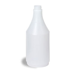 (image for) 32 oz. Translucent Round Spray Bottle, Case of 84